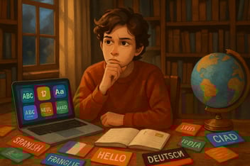 Personalized language learning with Anki compared to traditional language apps