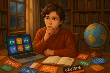 Personalized language learning with Anki compared to traditional language apps